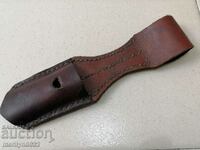Leather scabbard for bayonet knife bayonet M-95 K-98 WW1 WW2