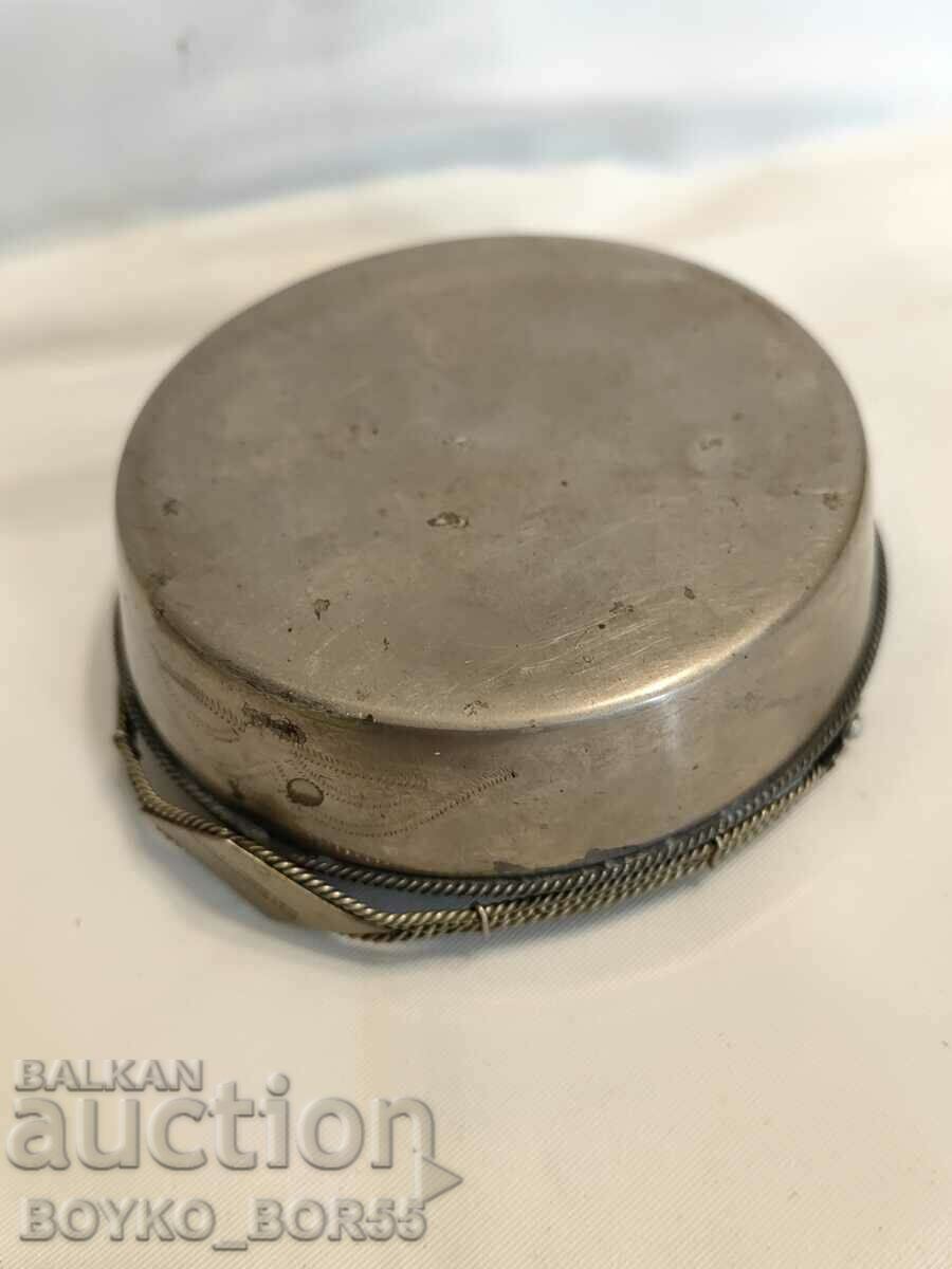 Auction  Old Russian Soviet Soc USSR Metal Dish Basket by Melchior