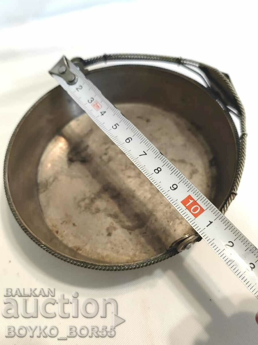 Delivery of Old Russian Soviet Soc USSR Metal Dish Basket by Melchior