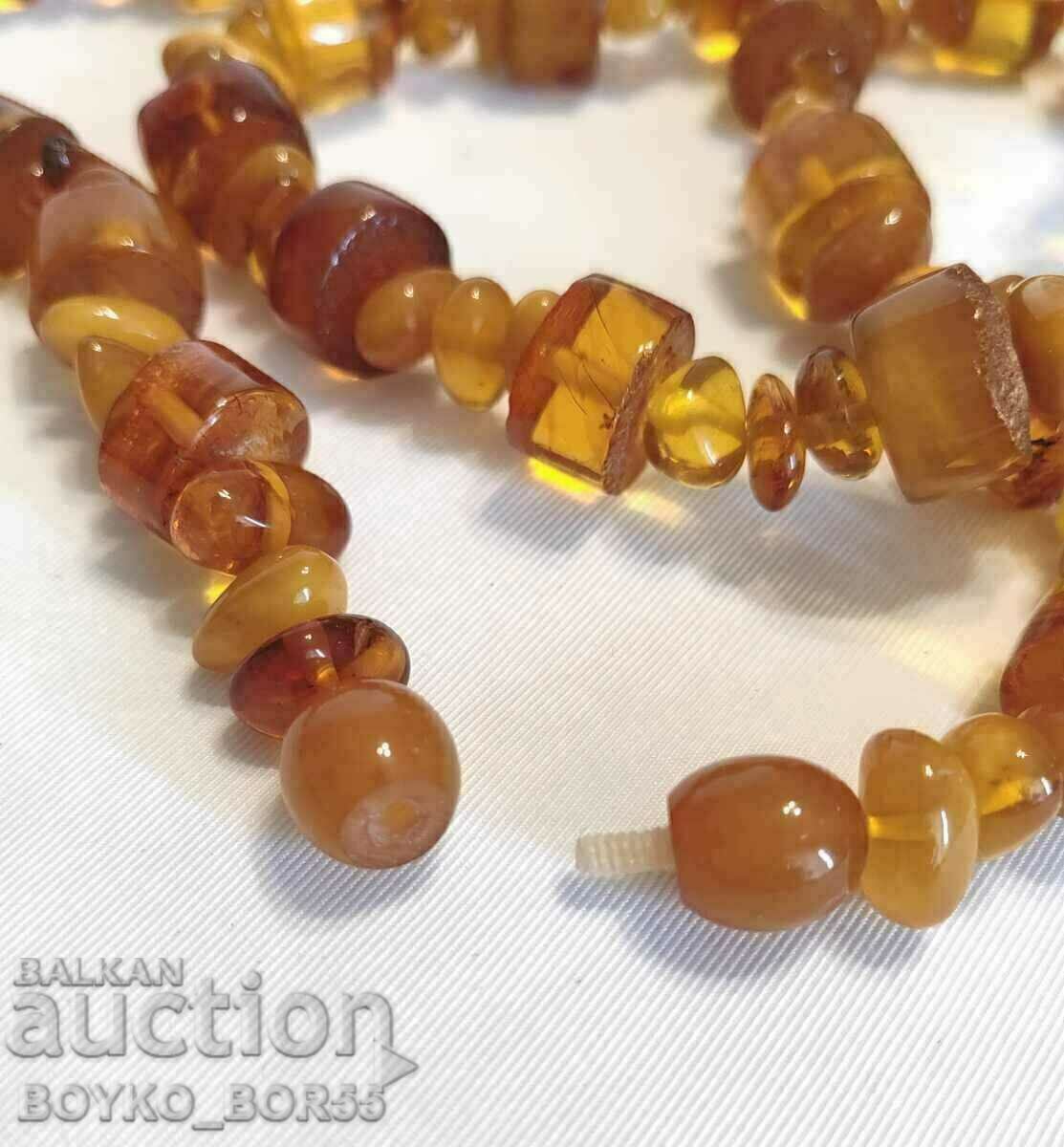 Auction Original Russian Soc USSR Amber Necklace Gerdan Necklace Auction Original Russian Soc USSR Amber Necklace Gerdan Necklace
