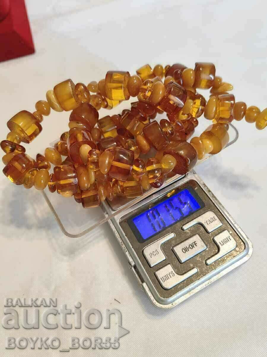 Original Russian Soc USSR Amber Necklace Gerdan Necklace - 5 Original Russian Soc USSR Amber Necklace Gerdan Necklace - 5