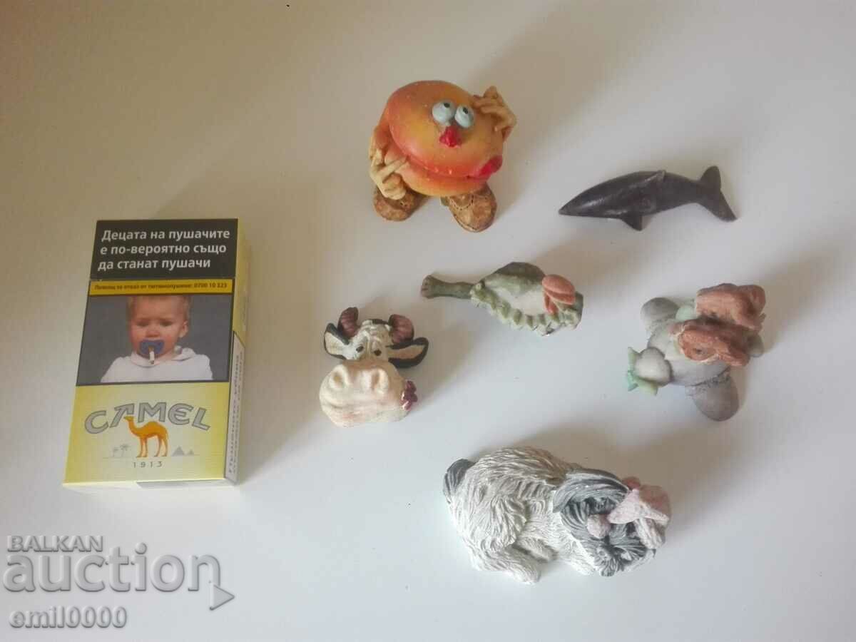 Lot of plaster figures. - 6 Lot of plaster figures. - 6