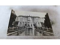 П К Петродворец Большой дворец и Большой каскад 1967