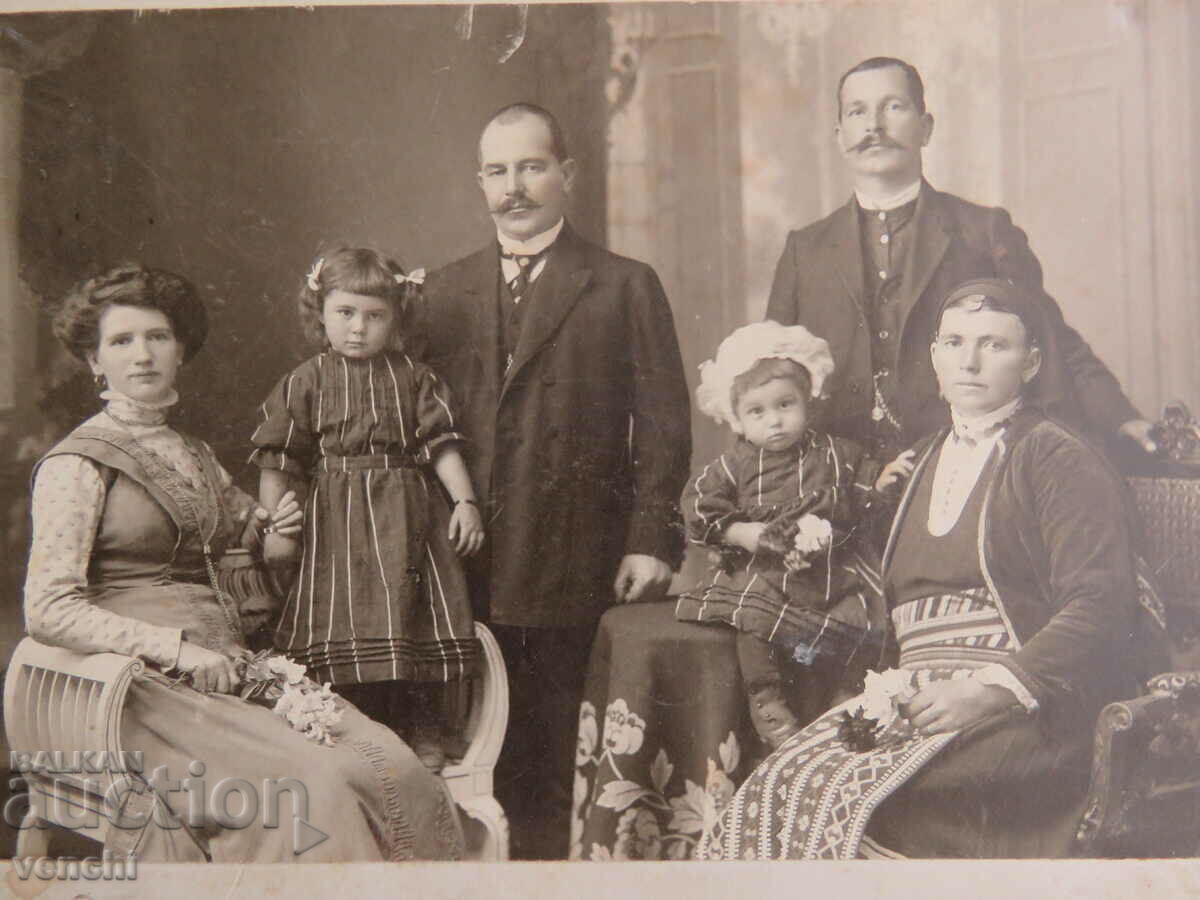 OLD PHOTO - CARDBOARD - ELHOVO OLD PHOTO - CARDBOARD - ELHOVO