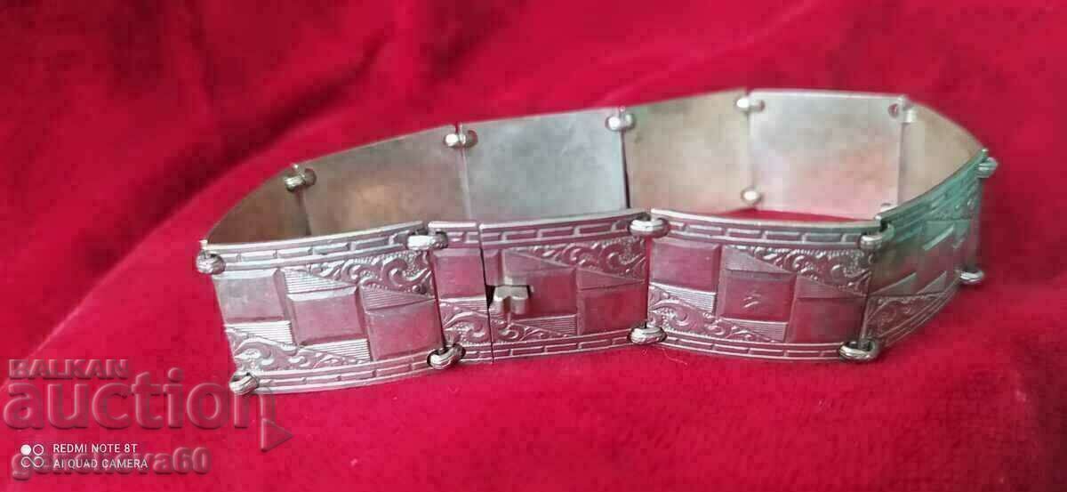 Unique!!! Silver antique engraved bracelet - 5 Unique!!! Silver antique engraved bracelet - 5