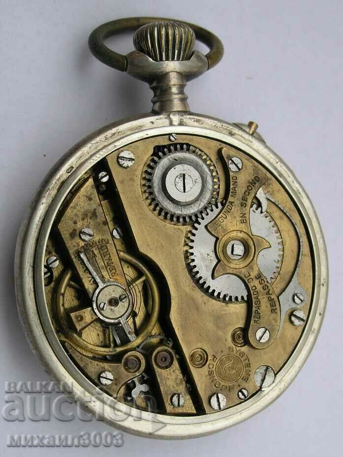 Auction SWISS SYSTEME ROSKOPF SILVER WATCH CIRCA 1900. Auction SWISS SYSTEME ROSKOPF SILVER WATCH CIRCA 1900.