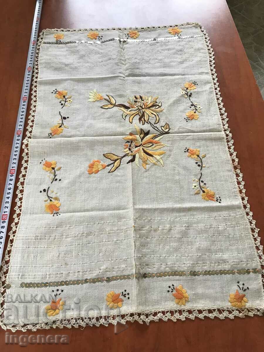 MILLO KENAR UNIQUE HANDKNIT SINGLE CROCHET BLANKET with price 22.00 BGN | € 11.25