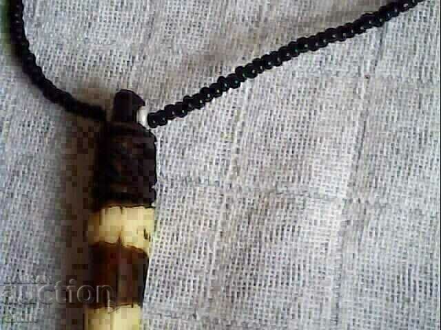 Όμορφο κολιέ 2BR με φυσικά δόντια και κέρατο - 6 Όμορφο κολιέ 2BR με φυσικά δόντια και κέρατο - 6