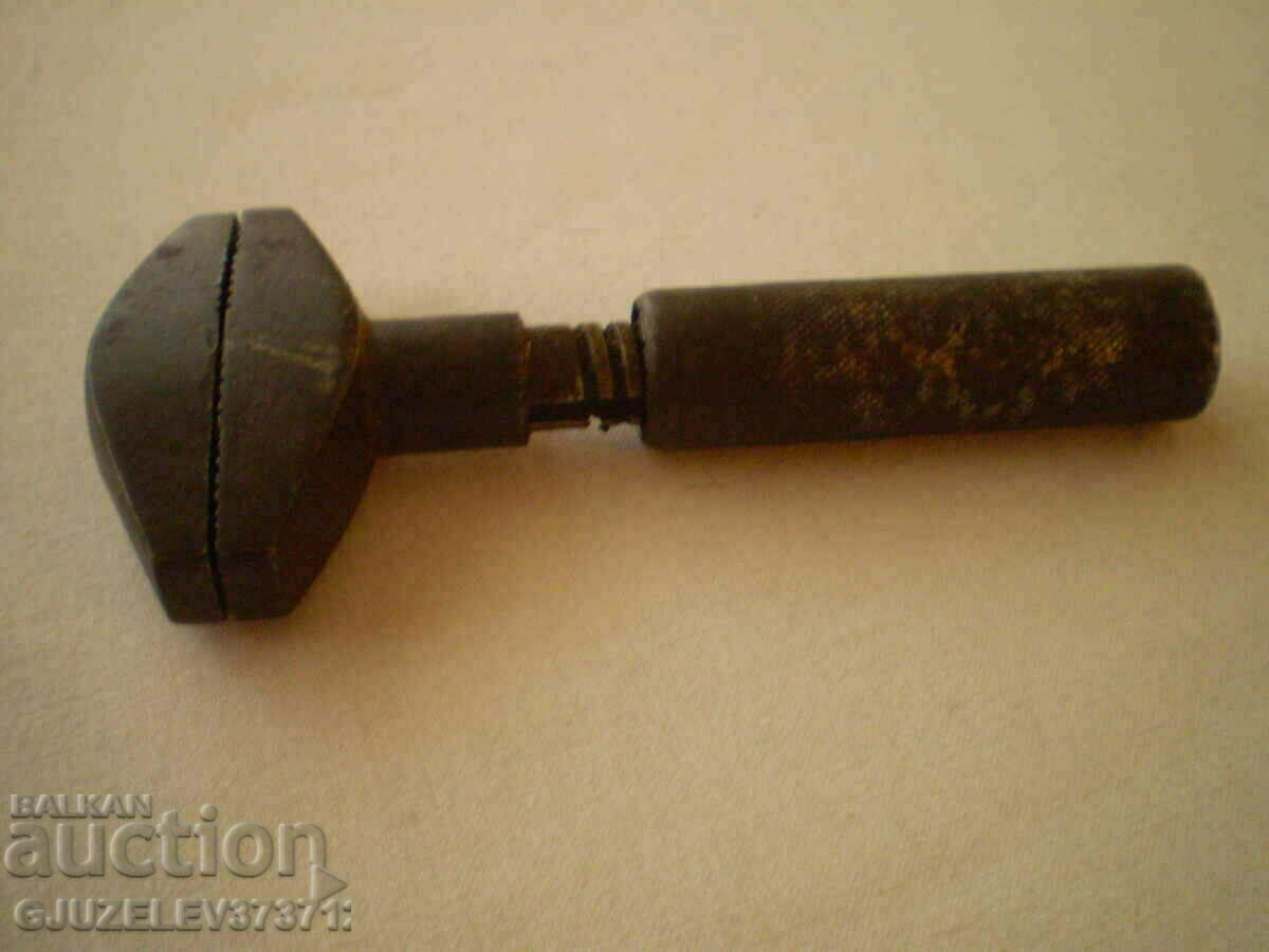 vintage adjustable wrench metal handle hand tool - 5 vintage adjustable wrench metal handle hand tool - 5