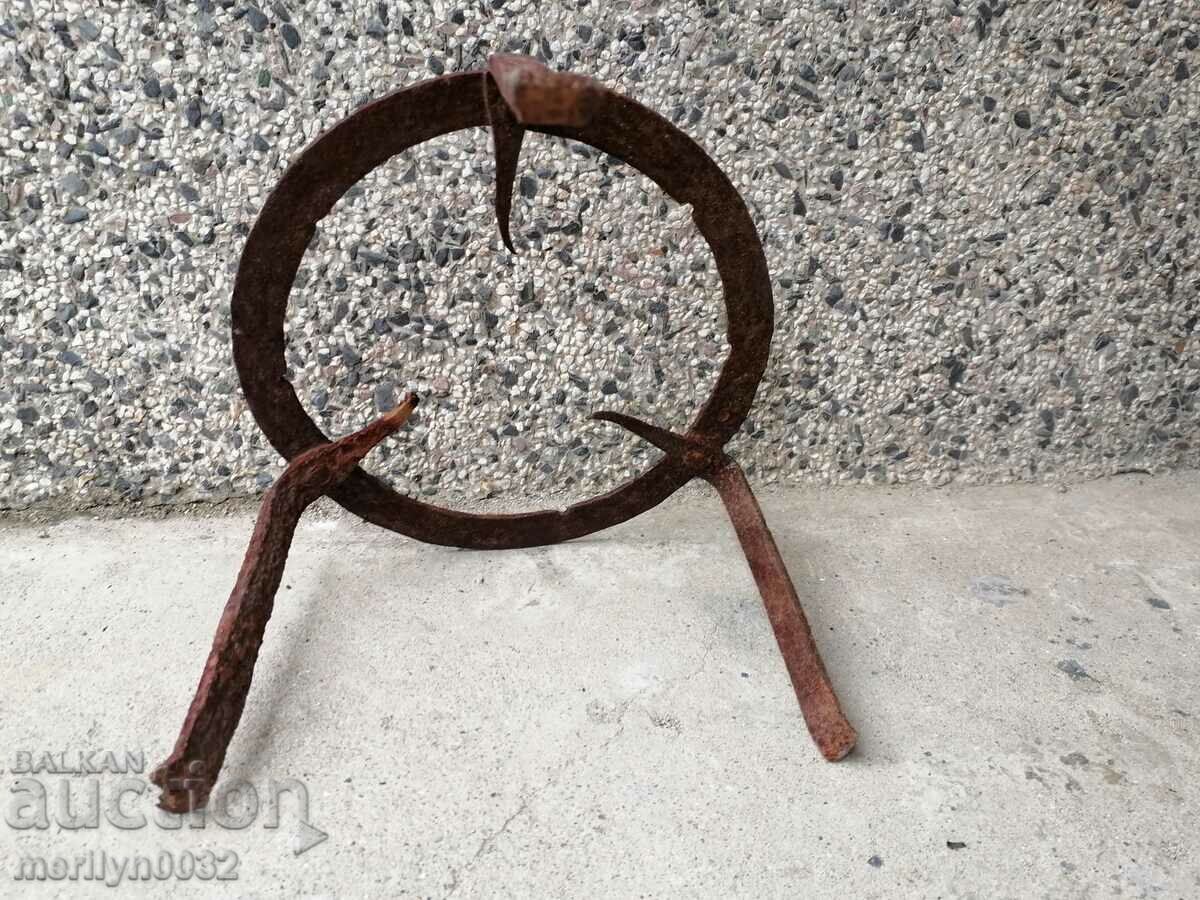 Delivery of An old forged sack, fireplace, grill, wrought iron