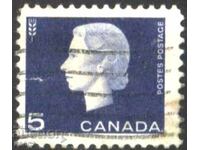 Σφραγισμένη βασίλισσα Ελισάβετ Β' 1962 του Καναδά