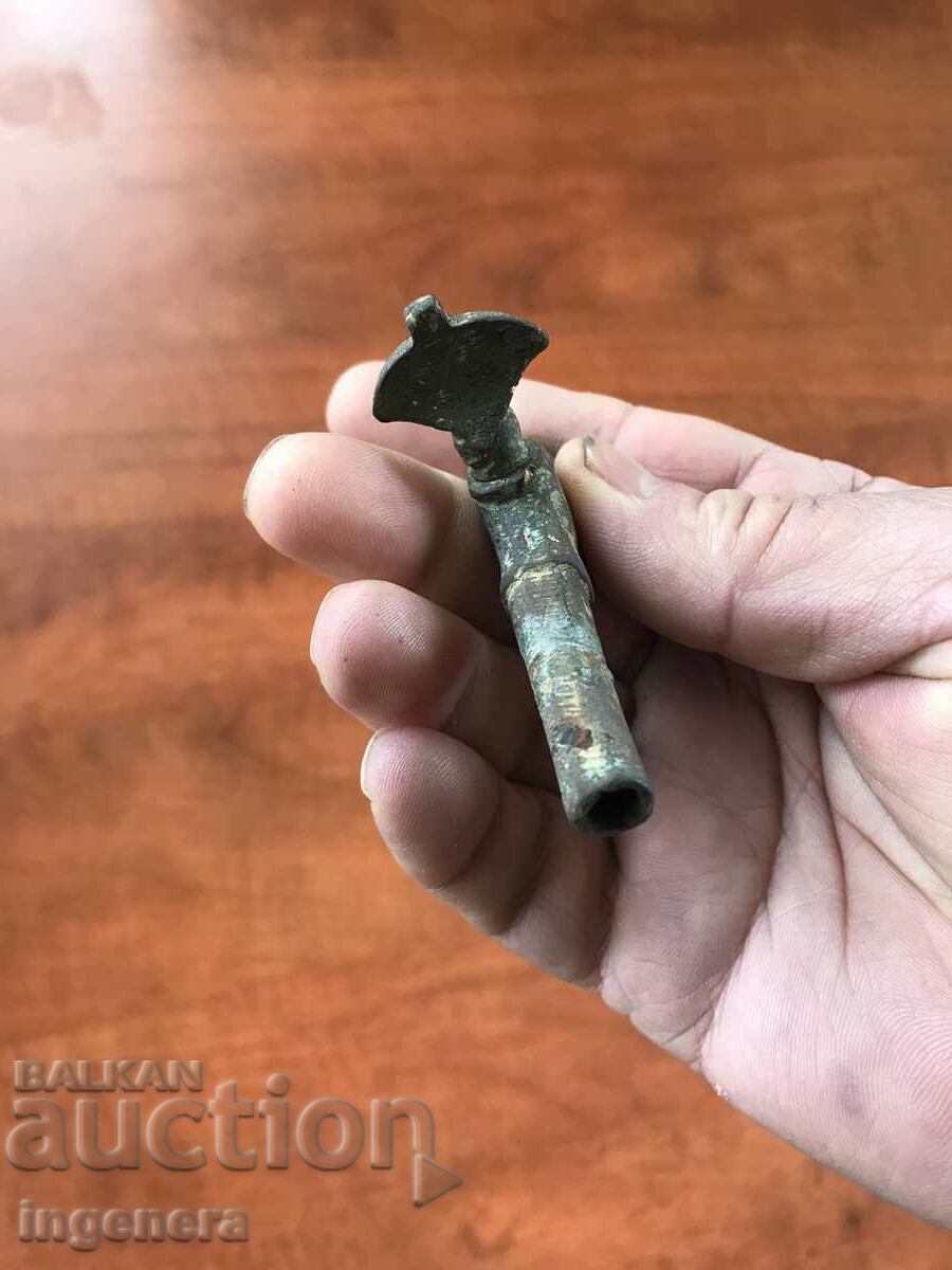 Delivery of COLLECTIBLE MINI ANTIQUE BRONZE FAUCET Delivery of COLLECTIBLE MINI ANTIQUE BRONZE FAUCET