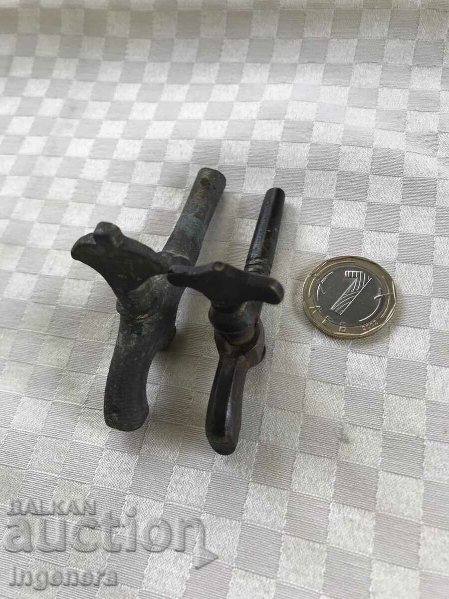 COLLECTIBLE MINI ANTIQUE BRONZE FAUCET - 5 COLLECTIBLE MINI ANTIQUE BRONZE FAUCET - 5