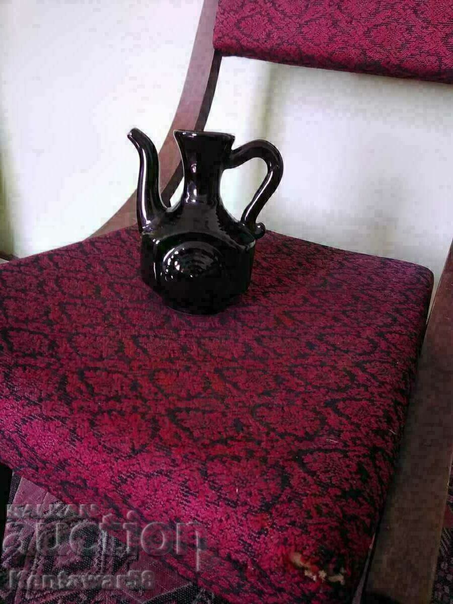 Ceramic kettle. Ceramic kettle.