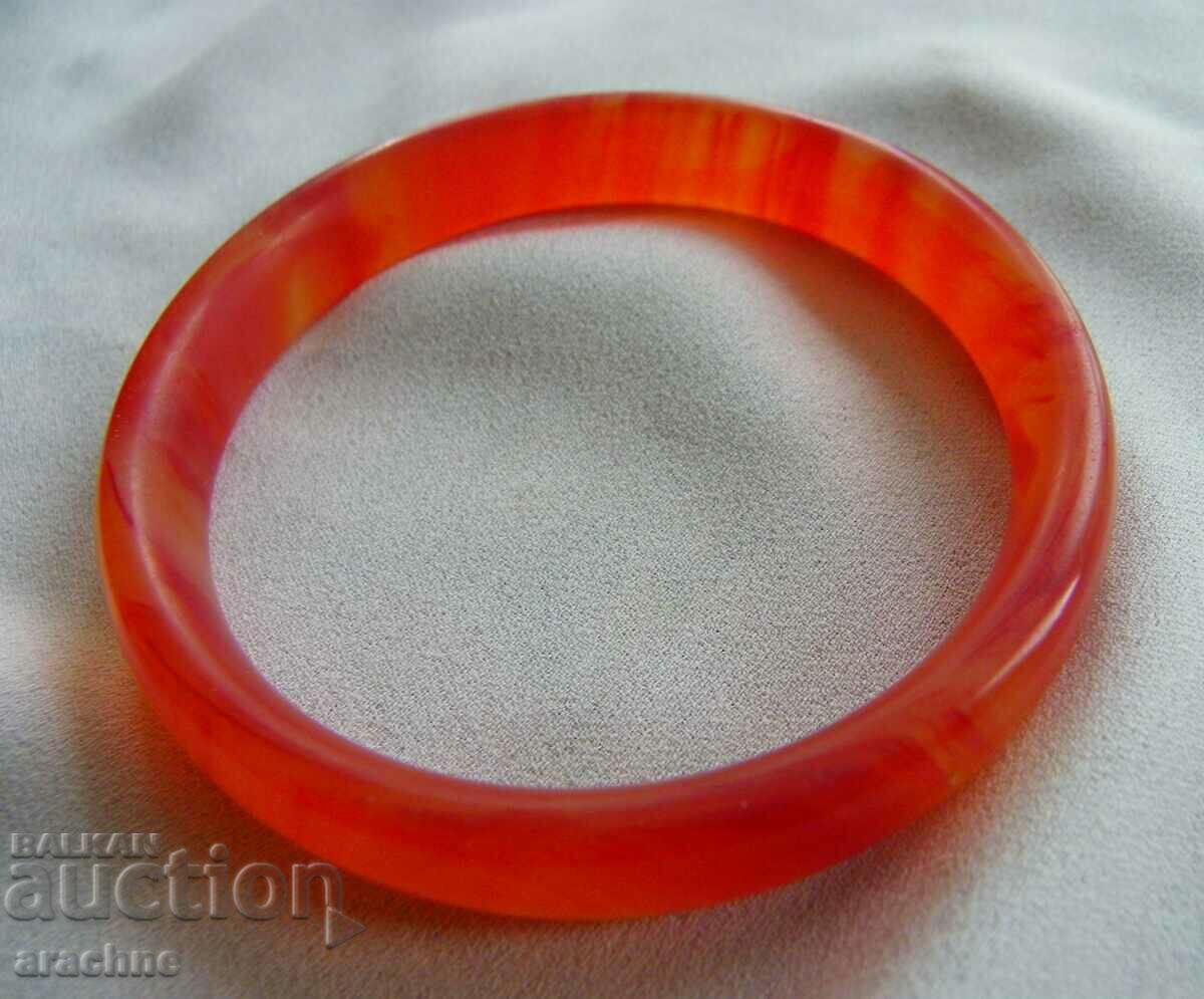 Solid carnelian bracelet with price 60.00 BGN | € 30.68 Solid carnelian bracelet with price 60.00 BGN | € 30.68