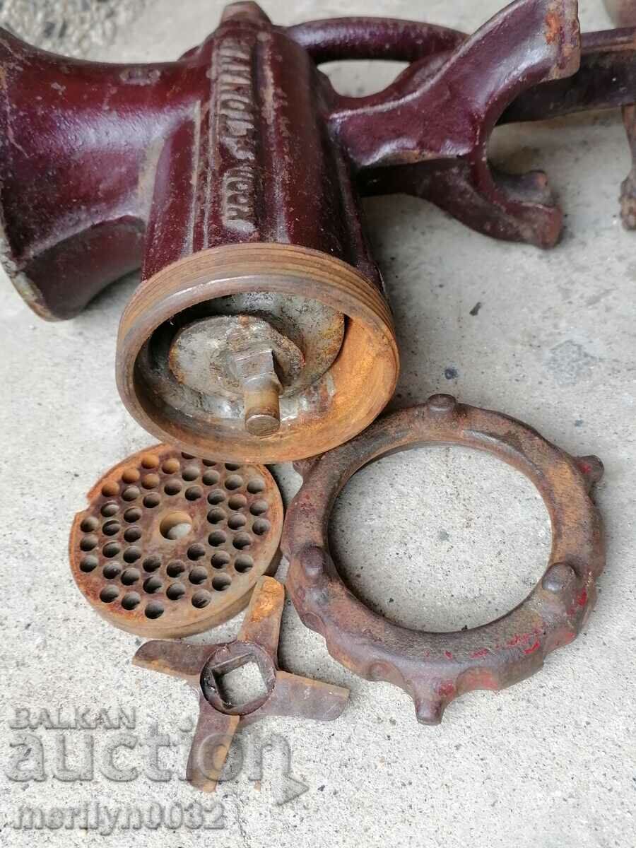 An old meat grinder, a milling machine - 5 An old meat grinder, a milling machine - 5
