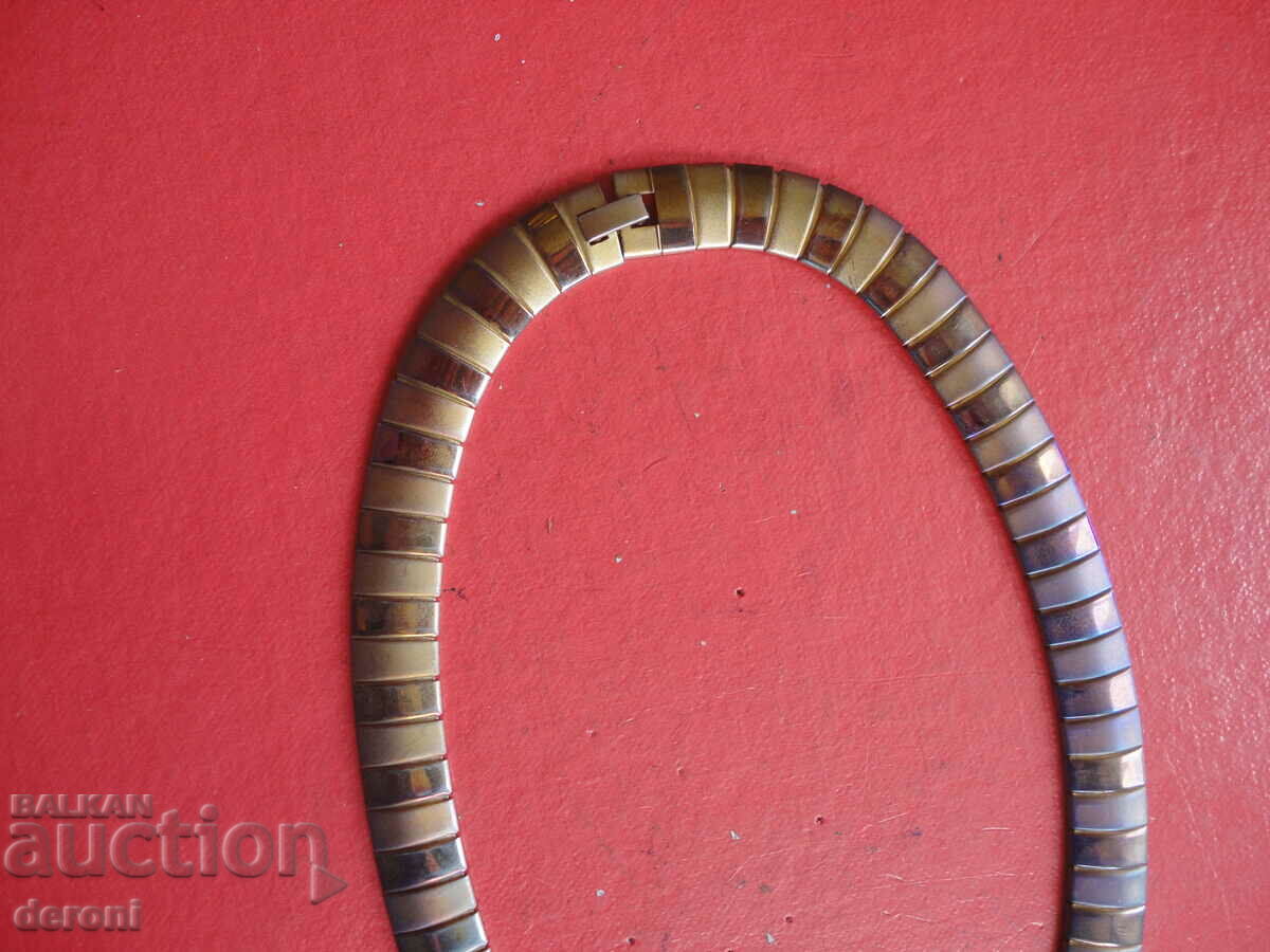 Awesome bronze choker necklace - 5