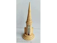 SOC SOVIET DESK ROOM THERMOMETER USSR TOWER TOWER