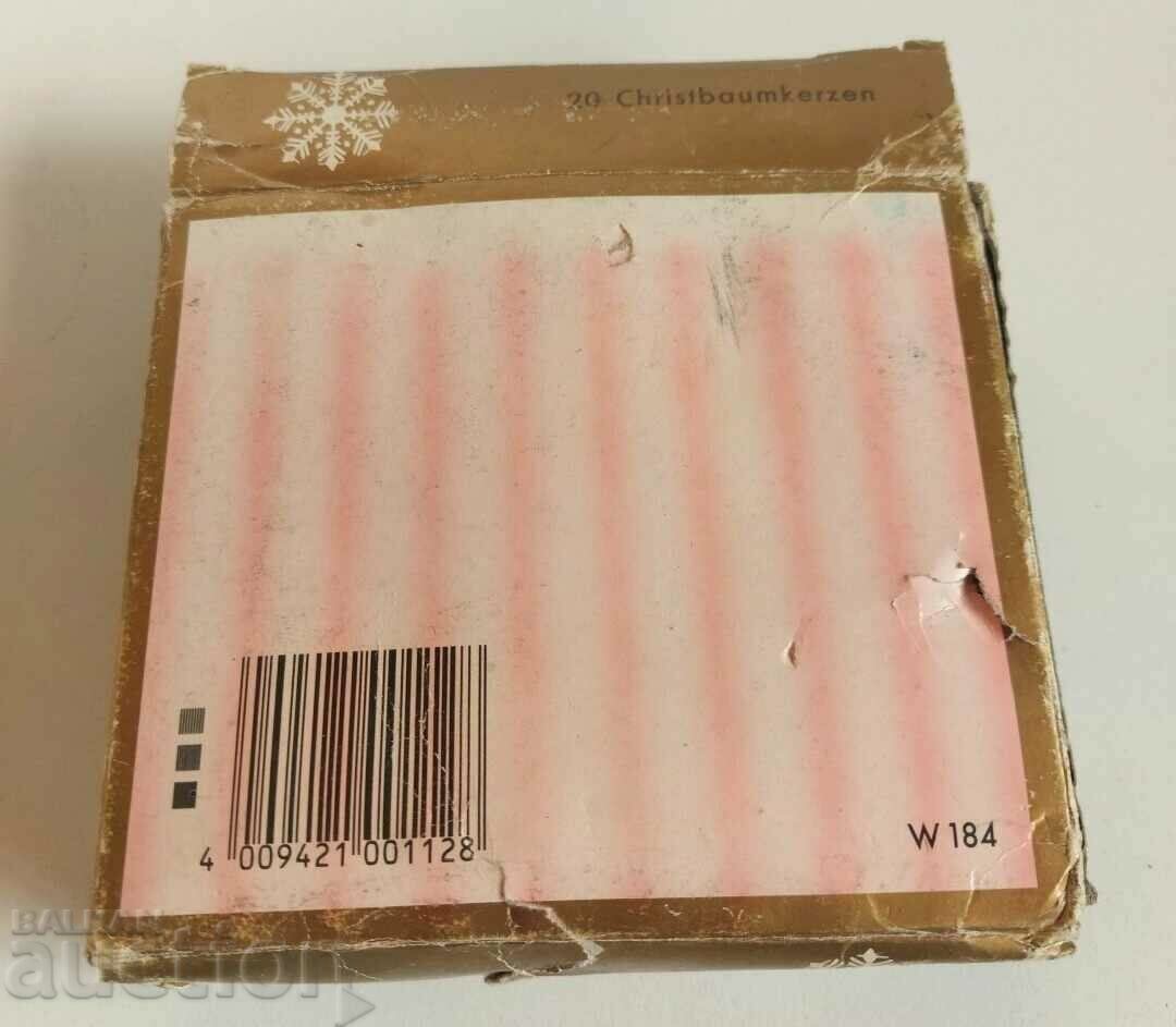 CHRISTMAS SET GERMAN CANDLES CANDLE - 6 CHRISTMAS SET GERMAN CANDLES CANDLE - 6