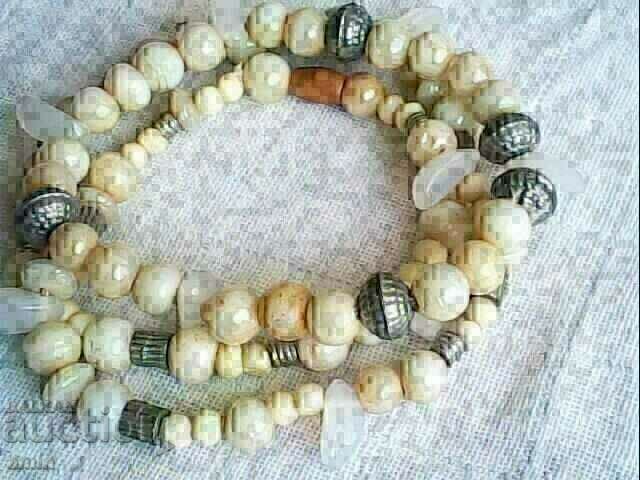 3 beautiful bracelets made of natural stones 3 beautiful bracelets made of natural stones