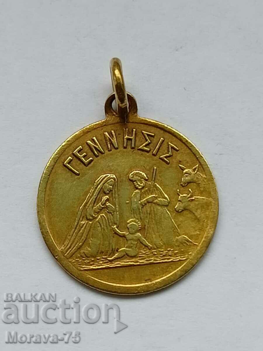Medallion - Genesis; Baptism