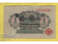 1914 Bancnotă de 1 marcă Germania