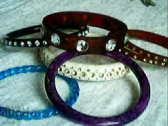 πολλά όμορφα βραχιόλια με κρύσταλλα και συμπαγείς μπάλες 15 mm - 7 πολλά όμορφα βραχιόλια με κρύσταλλα και συμπαγείς μπάλες 15 mm - 7