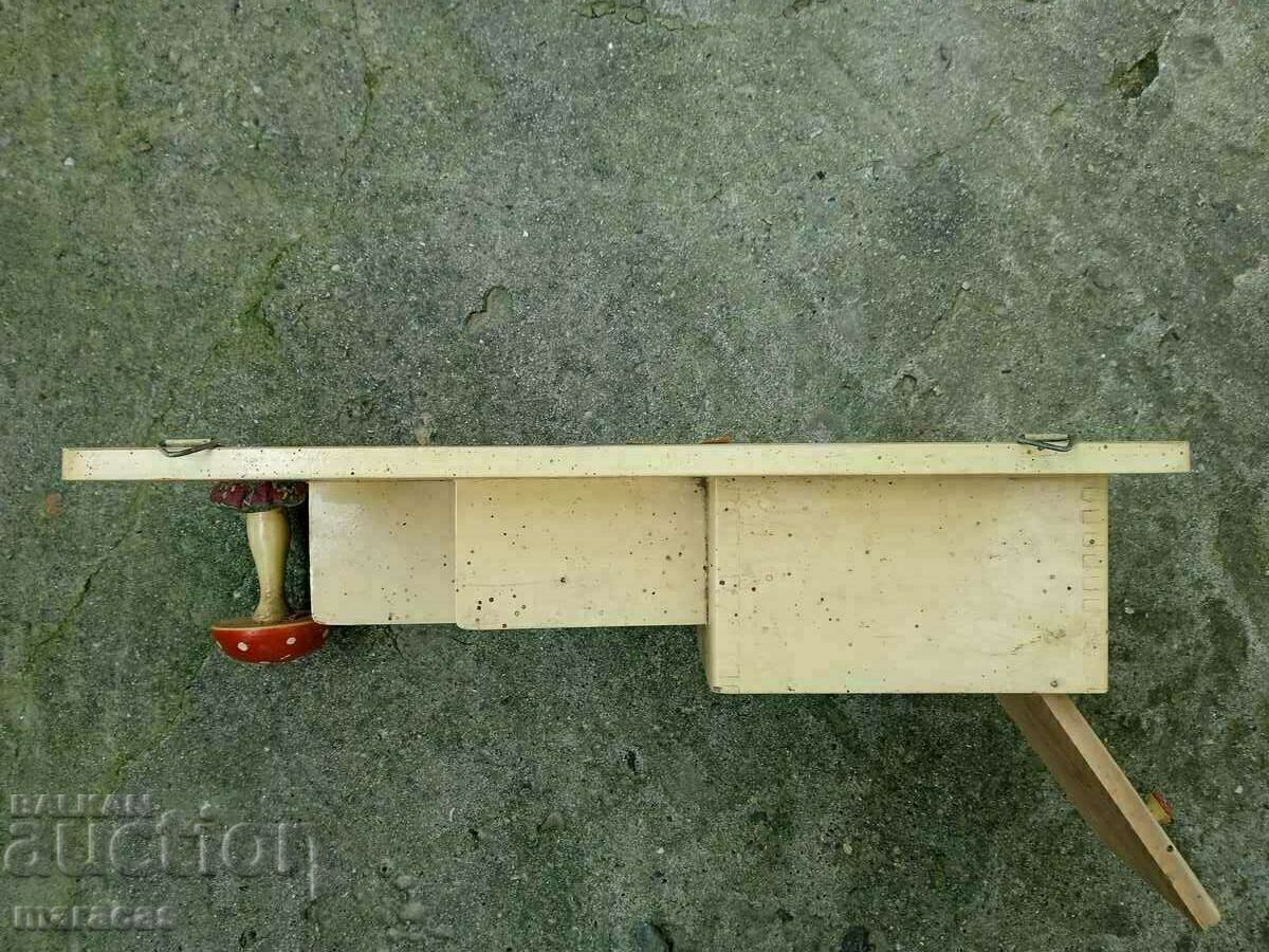 Auction Old wooden stand Auction Old wooden stand