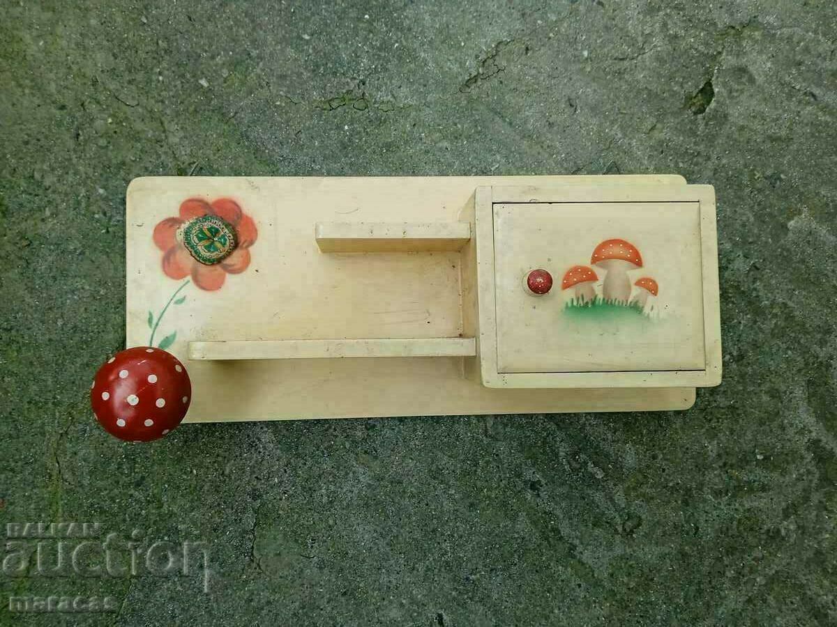 Old wooden stand Old wooden stand