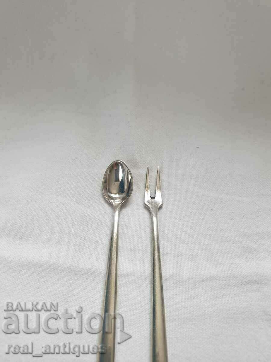 Delivery of Silver plated dessert utensils Delivery of Silver plated dessert utensils