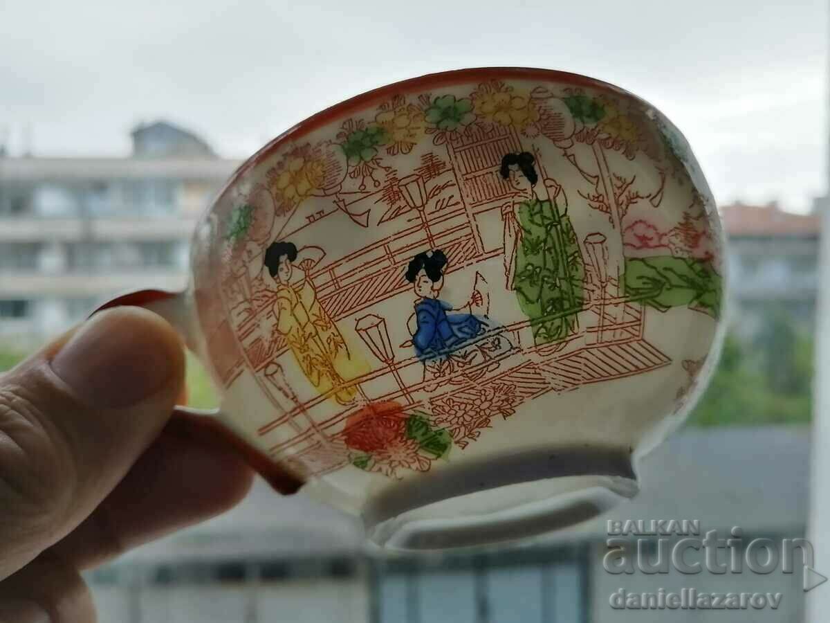 Auction  Old Service Fine CHINESE MEIJI Bone Porcelain