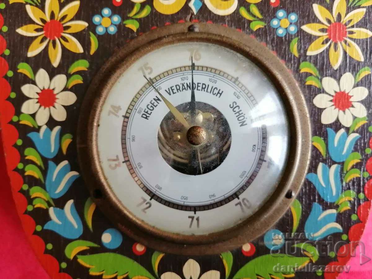 Auction Old Rare German BLACKWALD BAROMETER Auction Old Rare German BLACKWALD BAROMETER