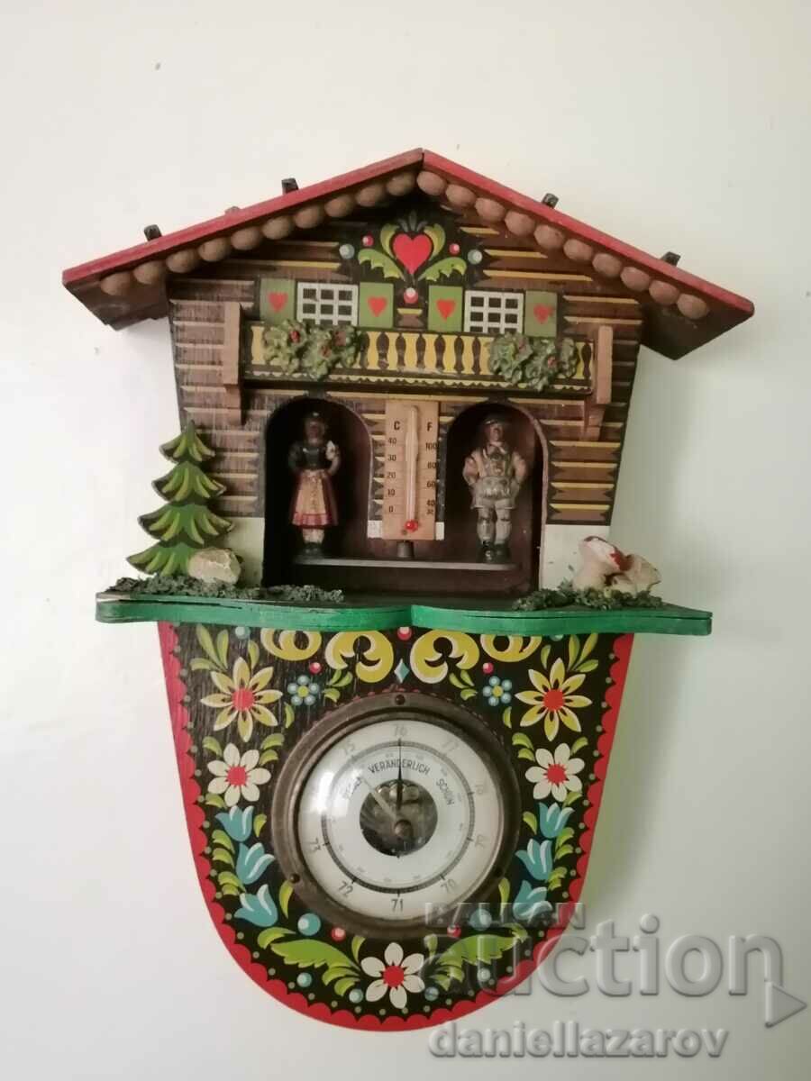 Old Rare German BLACKWALD BAROMETER - 7 Old Rare German BLACKWALD BAROMETER - 7