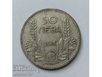 50 leva silver Bulgaria 1934 - silver coin #5