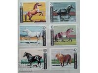 Bulgaria 1991 - 3918/23 Horses.