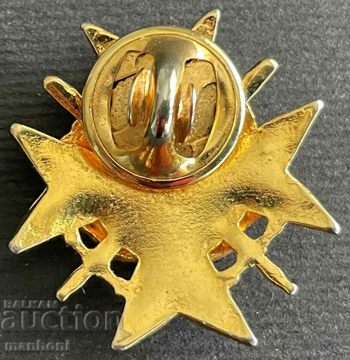 5334 Bulgaria badge Union of reserve officers 90s. with price 20.00 BGN | € 10.23 5334 Bulgaria badge Union of reserve officers 90s. with price 20.00 BGN | € 10.23