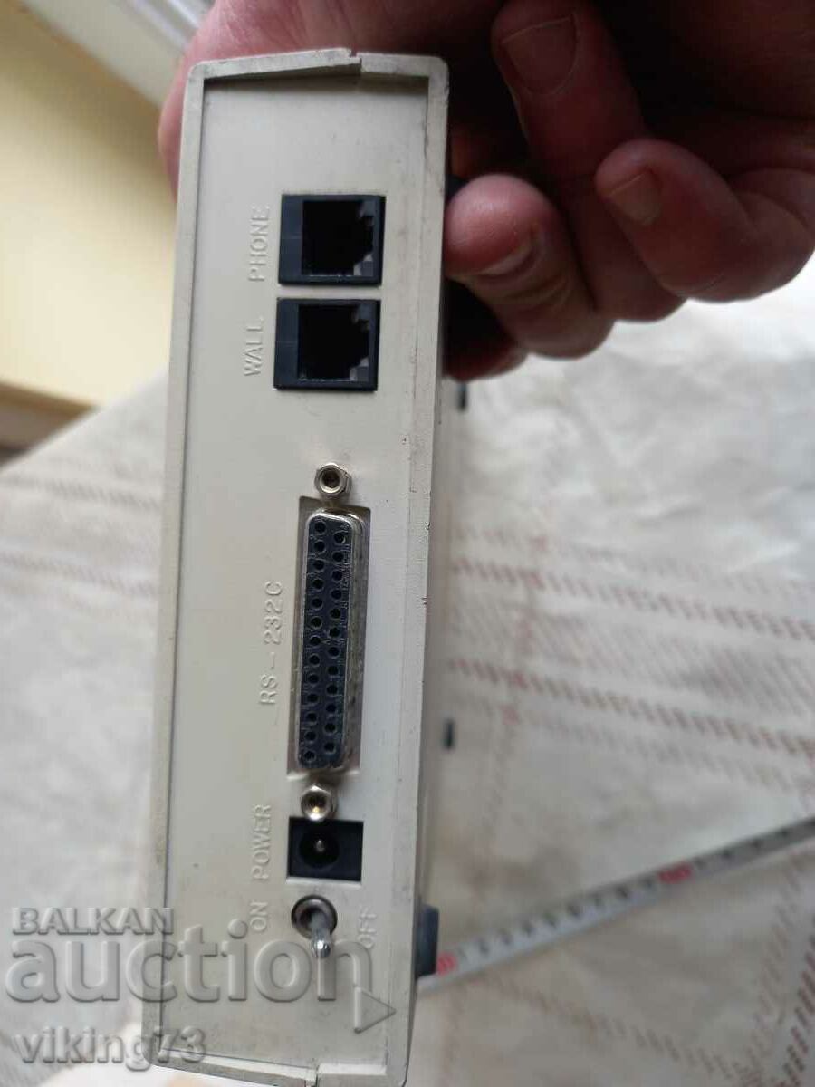 Modem telefonic Vintage V34 ZOOM. - 6