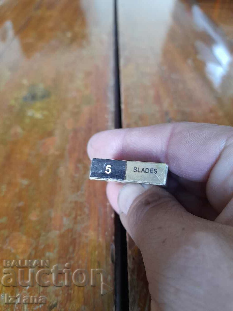 Παράδοση Παλιές λεπίδες ξυραφιού Polsilver Iridium Παράδοση Παλιές λεπίδες ξυραφιού Polsilver Iridium