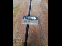 Old Polsilver Iridium razor blades