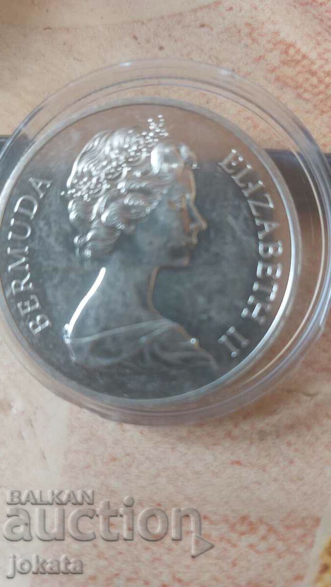 1 Bermuda Dollar Silver with price 75.00 BGN | € 38.35 1 Bermuda Dollar Silver with price 75.00 BGN | € 38.35