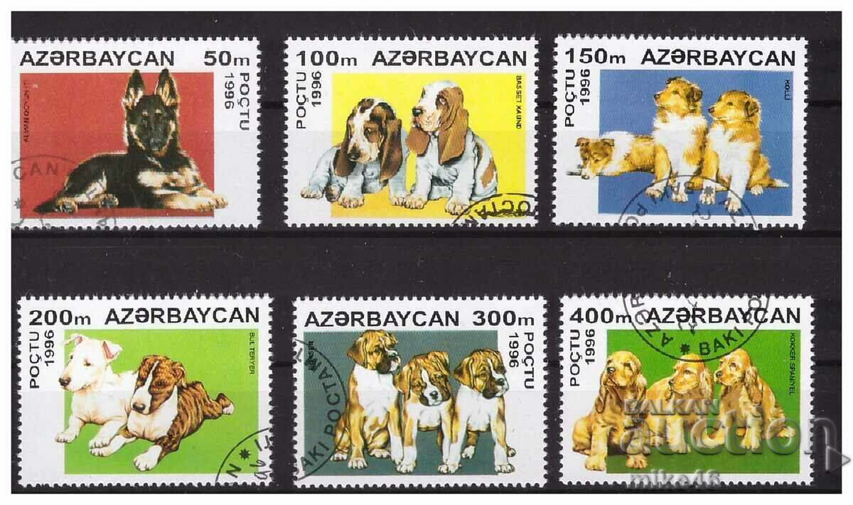 Σειρά AZERBAIJAN 1996 Dogs