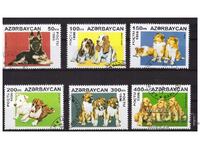 AZERBAIJAN 1996 Dogs series