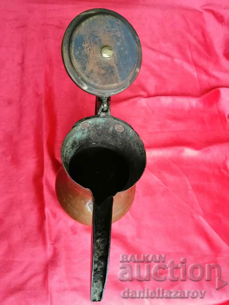 Old OTTOMAN Ibrik, Coffee pot, TUGRA seal - 6 Old OTTOMAN Ibrik, Coffee pot, TUGRA seal - 6