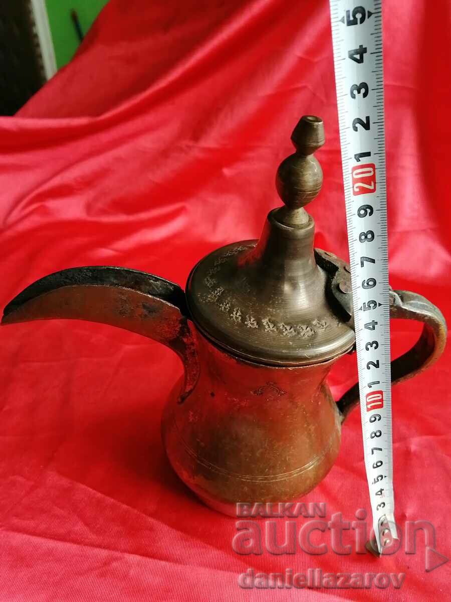 Old OTTOMAN Ibrik, Coffee pot, TUGRA seal - 7 Old OTTOMAN Ibrik, Coffee pot, TUGRA seal - 7
