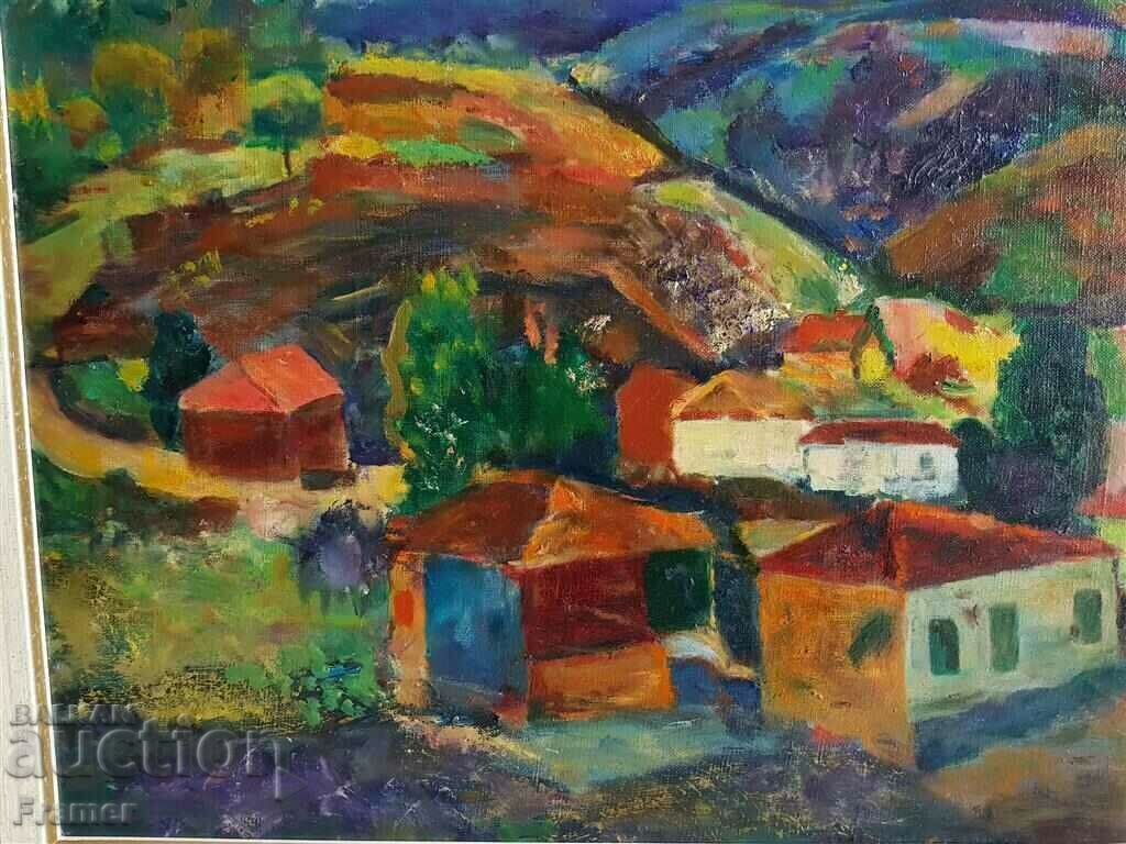 Zdravko Alexandrov Summer in the Central Highlands 1992 signed oil - 6 Zdravko Alexandrov Summer in the Central Highlands 1992 signed oil - 6