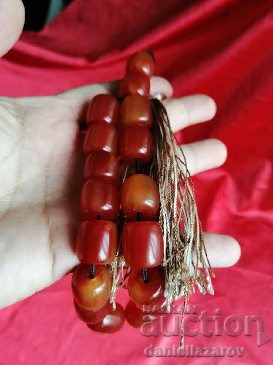 Old Amber Rosary AMBER!!! with price 580.00 BGN | € 296.55 Old Amber Rosary AMBER!!! with price 580.00 BGN | € 296.55