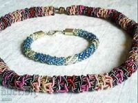 a beautiful necklace set is a costume bracelet