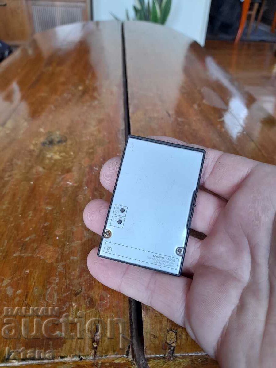 Vechiul calculator Casio MQ-6 - 5