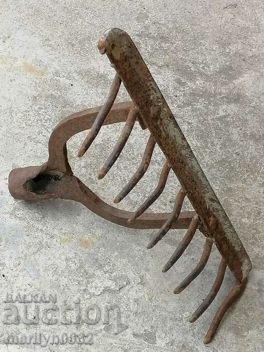 Hand forged grappa, wrought iron, tool - 7 Hand forged grappa, wrought iron, tool - 7