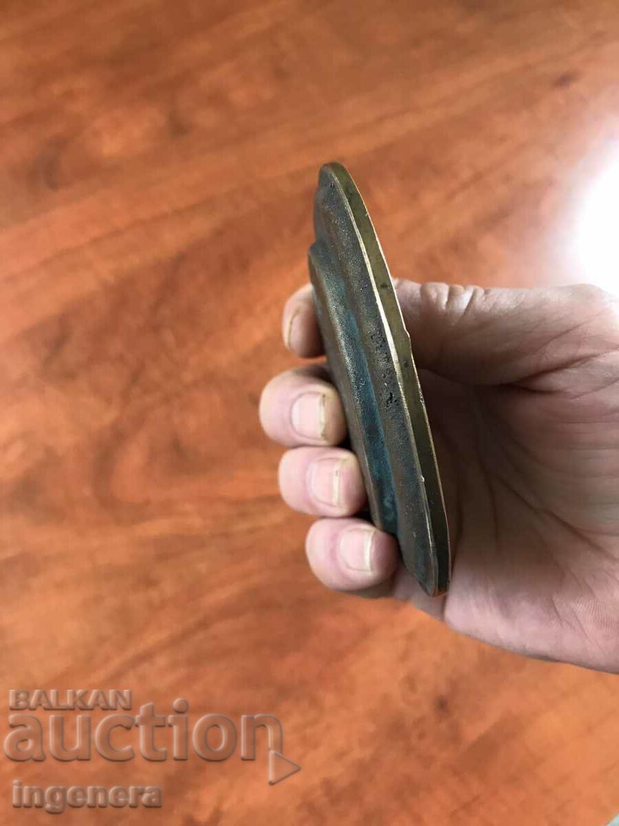 Auction BRONZE BRASS DISH PLATE MASSIVE Auction BRONZE BRASS DISH PLATE MASSIVE